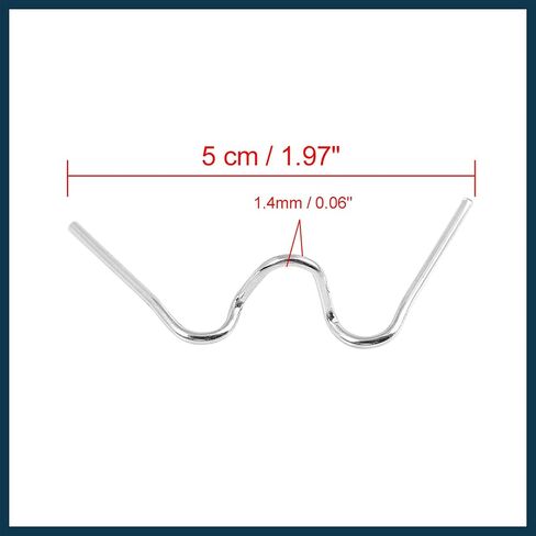 Universal Replacement Motorcycle Fastener Spring Clip for Round Headlight 20pcs Automotive Parts in Saudi Arabia