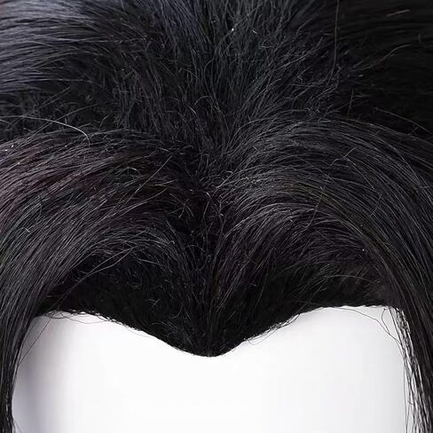 Long Black Wig Adult Women Synthetic Hair for Halloween Party in Saudi Arabia
