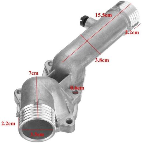 Aluminum Thermostat Housing 11531740478 Compatible With E39 528I 1997 1998 in Kuwait