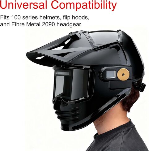 8 قطع من مثبتات خوذة اللحام المصنوعة من سبائك الألومنيوم مع غسالات سيليكون مضادة للانزلاق - ملحقات خطوط الأنابيب المتينة (ذهبي) in Kuwait