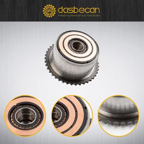 مدخل مجموعة Dasbecan CVVT 24350-2GGB0 متوافق مع Hyundai G70 Santa Fe Sonata Tucson Kia Sportage Sorento Stinger 2.0L 2.4L 2016-2022 يستبدل # 243502GGB0 in Saudi Arabia
