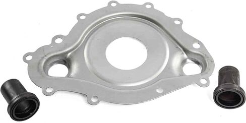 JEGS Pontiac V8 Timing Cover | Fits 1969-1977 301, 350, 400, And 455 Engines | Cast Aluminum | Includes Timing Cover, Backing Plate, And 2 Inserts in Kuwait