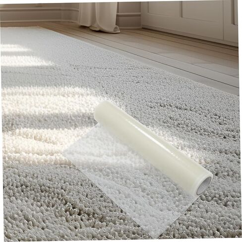 Clear Carpet Protection Film Self-Adhesive Protector Transparent Heavy-Duty for Area Rugs High Traffic Zones Easy Application Removal in Saudi Arabia