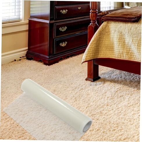 Ciieeo 1roll Self-Adhesive Carpet Film Rug Protector Easy Installation Against Dirt and Liquids for Renters and Pet Owners in Saudi Arabia