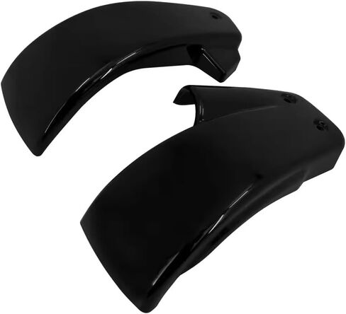 2xMotorcycle Gloss Black Battery Side Fairing Cover For Harley Softail M8 Breakout Fat Boy Bob FXBR FLFB FXFB 2018-2024 (Black) in Saudi Arabia