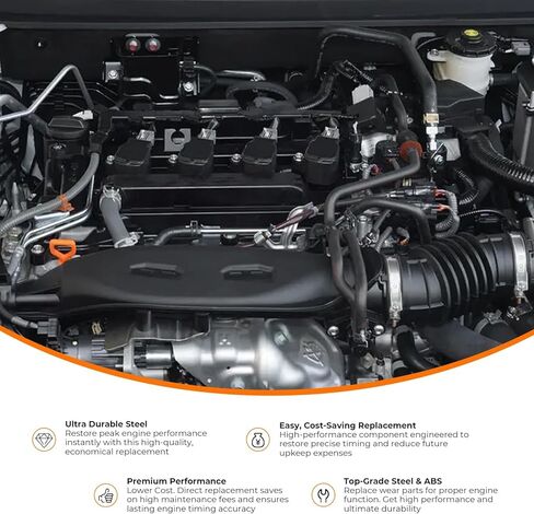 مجموعة سلسلة التوقيت مع أداة ضبط عمود الحدبات VVT المتوافقة مع Honda Accord 2008-2012، Civic 2012-2015، CR-V CRV 2010-2014 2.4L، Acura ILX، TSX، استبدال Crosstour لـ 13620RAAA02، 13520RAHA01 in Saudi Arabia