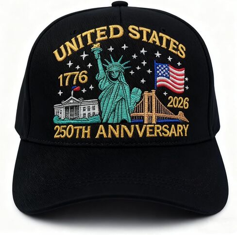 Eagle - United States 250th Anniversary Hat,250 Year American Anniversary Hat, 1776‑2026 Commemorative Navy Patriotic Hat in Saudi Arabia
