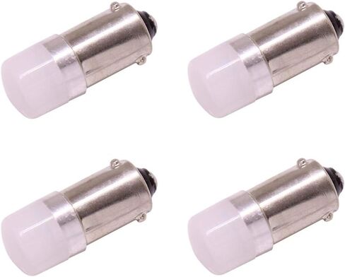 مصابيح إضاءة LED للسيارة BAX9S H6W، 9V-24V 200LM SMD 3030 مصباح أبيض 6000K، لأضواء لوحة الترخيص الداخلية، أضواء القبة، أضواء الخريطة، أضواء إشارة الانعطاف، 4 عبوات in Kuwait