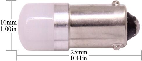 مصابيح إضاءة LED للسيارة BAX9S H6W، 9V-24V 200LM SMD 3030 مصباح أبيض 6000K، لأضواء لوحة الترخيص الداخلية، أضواء القبة، أضواء الخريطة، أضواء إشارة الانعطاف، 4 عبوات in Kuwait