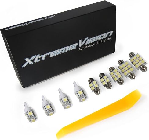 XtremeVision Interior LED for Ford Fusion 2006-2009 (7 Pieces) Cool White Interior LED Kit + Installation Tool in Saudi Arabia