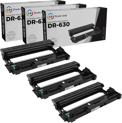 منتجات LD استبدال وحدة الطبل المتوافقة مع Brother DR-630 (3 عبوات) متوافقة مع نماذج الطابعة DCP-7040 DCP-7030 DCP-7045N HL HL-2140 HL-2170W HL-2150N in Saudi Arabia