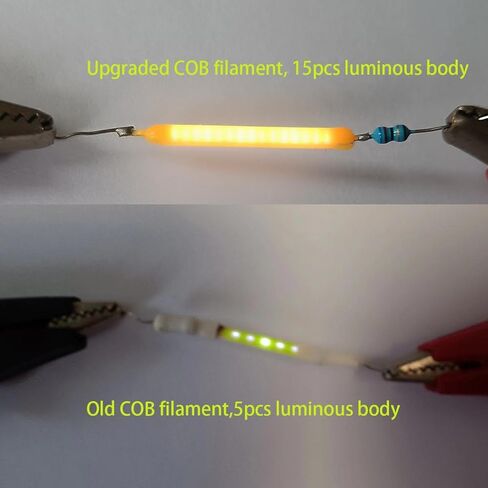 4 قطع LED سيارة اكليل قبة الضوء الداخلي 31 مم 36 مم 39 مم 41 مم COB خيوط قراءة خريطة مصابيح الباب، مصابيح إضاءة الثلاجة، مصابيح إضاءة الثلاجة RV (أبيض، 41 مم) in Kuwait