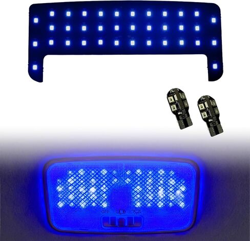 ZDEEROTO Interior LED Light Kit - 6000K Super Bright Blue LED Map/Dome Lights, Adjustable Brightness Bulb Kit for Toyota Tacoma｜for 4Runner｜for FJ Cruiser｜for Rav4｜Prius｜Corolla in Saudi Arabia
