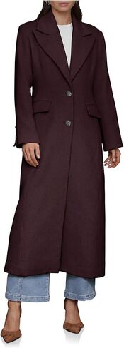 Avec Les Filles womens Strong Shoulder Tailored Coat in Saudi Arabia