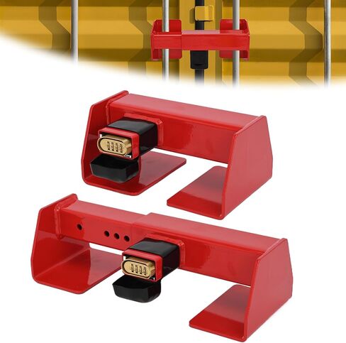 قفل المعدات، قفل باب البضائع الثقيلة، قفل حاوية الشحن الفولاذي المطلي بالمسحوق، قفل باب نصف مقطورة مضاد للسرقة، ملحقات شبه شاحنة مقاومة للصدأ وأمن المقطورة (مجموعة) in Kuwait