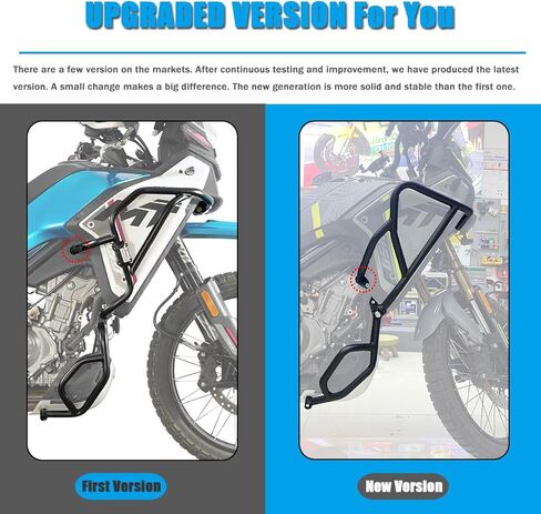 شريط حماية المحرك للطرق الوعرة لـ CFMOTO 450MT CF450MT Ibex 450 2024 2025 2026، قضبان التصادم العلوية السفلية للطرق السريعة، مصد حماية المحرك، ملحقات 450MT in Kuwait
