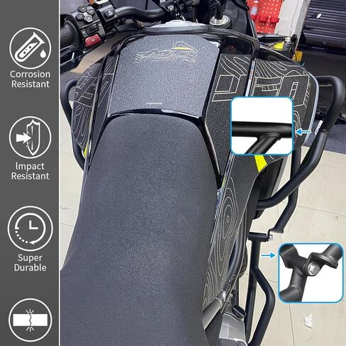 شريط حماية المحرك للطرق الوعرة لـ CFMOTO 450MT CF450MT Ibex 450 2024 2025 2026، قضبان التصادم العلوية السفلية للطرق السريعة، مصد حماية المحرك، ملحقات 450MT in Kuwait
