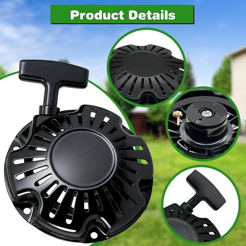 ZeeKee 2 قطعة سحب بداية الارتداد مجموعة بدء الارتداد لهوندا GX100 GX100U GX100RT 98.5CC 2.8HP 3HP المحرك، لـ Multiquip Mikasa MTX60 MTX70 MTX70HD Rammer، استبدال 28400-ZDJ-003ZA، 28400-Z0D-V04ZA in Saudi Arabia