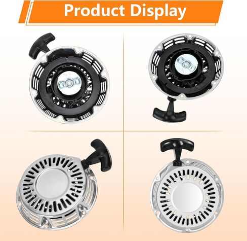 FVRITO 212cc سحب بداية الارتداد مجموعة بداية متوافقة مع بريداتور 212 كولمان CT200U CT200U-EX BT200X B200R دراجة صغيرة KT196 Go Kart 6.5HP 196cc GX160 GX200 Clone Engine أجزاء جزازة العشب فضية in Saudi Arabia