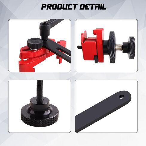 مجموعة أدوات توقيت عمود الحدبات العالمية 37950 مفتاح قفل عمود الحدبات القابل للتعديل ومجموعة حامل البكرة لكاميرا عادم السحب، تناسب معظم المركبات in Kuwait