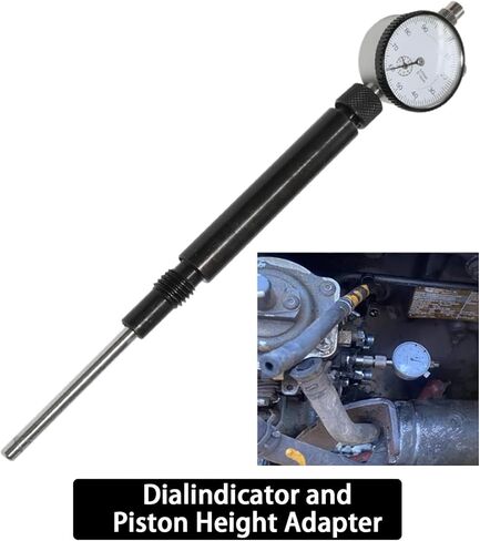 DPTOOL Diesel Fuel Injection Pump Timing Tool Kit Fuel Injection Pump Timing Gauge with VE Injection Pump Dial Indicator 0.01mm Precision for VW Audi Volvo Dodge Cummins T10170 KM571A 3313 VAS6079 in Saudi Arabia