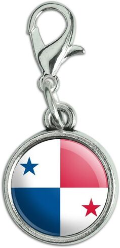 GRAPHICS & MORE Antiqued Bracelet Pendant Zipper Pull Charm with Lobster Clasp Country National Flag O-S in Saudi Arabia