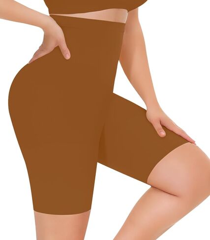 Tummy Control Knickers，High Waisted Shapewear for Women Body Shaper (Brown-M) in Kuwait