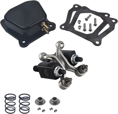 1.3 Ratio Solid cast Racing Shaft Rocker Arm set with billet value cover 22lb race springs for Predator 196cc 212cc 224cc Non Hemi for Honda GX160 GX200 Engine MiniBike Performance Parts in Saudi Arabia