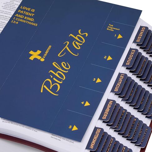 علامات الكتاب المقدس باللون الأزرق الداكن للرجال، 75 مؤشر للكتاب المقدس مع حروف من رقائق الذهب وملخصات الفصول، تصميم غطاء مذهّب، علامات تبويب مغلفة مقاومة للماء، لوازم دراسة الكتاب المقدس للرجال in Kuwait