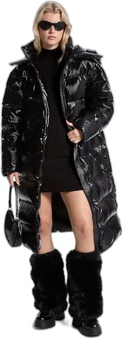 Michael Kors Women's Hooded Long Down Jacket in Saudi Arabia