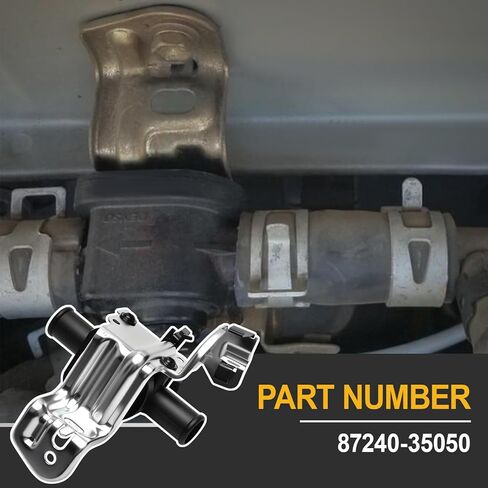 HVAC Heater Control Valve Compatible with 1996-1998 4Runner 2.7L L4 3.4L V6 Part Number 87240-35050 in Saudi Arabia