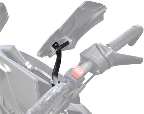 PowerMadd Snowmobile Pro Taper Mount Kit for Sentinel and Fuzion Handguards 34457, Black in Saudi Arabia