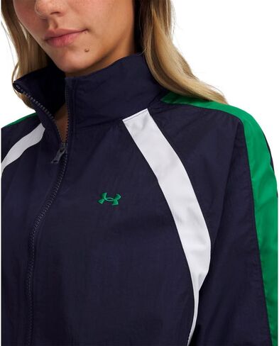 UA Icon Crinkle Track Jacket for Women by UnderArmour in Saudi Arabia