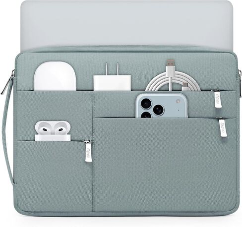 HYZUO 15-16 Inch Laptop Sleeve Bag for MacBook Pro 16 M4/M3/M2/M1 2026-2019, 15" Surface Book, Portable NoteBook Case for 15" 15.6" HP Dell Lenovo ThinkBook Asus Acer Samsung HUAWEI, Ash Blue in Kuwait
