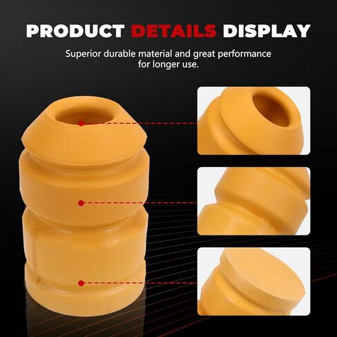 2PCS Rear Bump Stops, Rear Jounce Bumpers fits 1996-2001 Bravada, 1995-2005 Blazer, 1995-2001 Jimmy in Kuwait