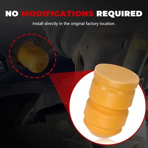 2PCS Rear Bump Stops, Rear Jounce Bumpers fits 1996-2001 Bravada, 1995-2005 Blazer, 1995-2001 Jimmy in Kuwait