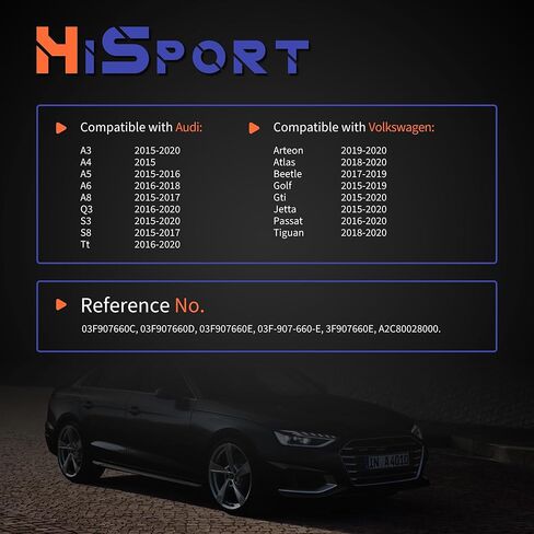 HiSport Engine Oil Level Sensor 03F907660D 03F907660E Compatible with Audi A3 A4 A5 A6 A8 Q3 S3 S8 Tt, Replacement for Volkswagen Arteon Atlas Beetle Golf Gti Jetta Passat Tiguan in Saudi Arabia