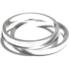 JTP متوافق مع Ford Mustang (1995-2026)، Mustang Shellby GT350، GT500 (2007-2023)، Mustang Cobra Forged Safe Hub Centric Ring Hub Ring Spigot 70.5 (Hub) إلى 73.1 (Rim)، 70.5 (ID) إلى 73.1 (OD) in Kuwait