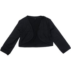Allegra K Shrugs for Women 3/4 Sleeve Cropped Bolero Shrug Open Front Cardigan Sweaters Party Clubwear in Saudi Arabia