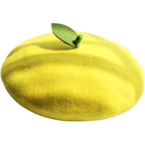 اليابان لوليتا خمر مضحك الضفدع قبعة قبعة قبعة للنساء الرسام الأخضر هدية (قبعة الليمون) in Kuwait