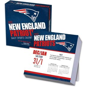 New England Patriots 2023 Box Calendar (23998053048) in Saudi Arabia