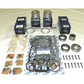 مجموعة إعادة بناء Rareelectrical .040 Over Optimax Powerhead المتوافقة مع Mercury 6 Cyl 3.6265 Bore 3L Optimax 200-225Hp 2003-2004 Mariner Models حسب أرقام الأجزاء 100-48-14 in Kuwait