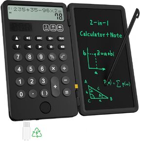 الآلات الحاسبة الناطقة المكتبية القابلة لإعادة الشحن للمدرسة، آلة حاسبة مكتبية من ROATEE مع شاشة عرض بخطين للمفكرة، ملحقات مكتبية، لوازم مدرسية، آلات حاسبة للأطفال في الكلية، زر كبير بسيط للطلاب in Kuwait