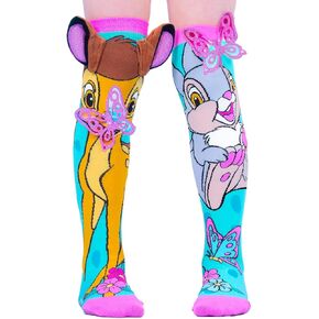 جوارب MADMIA Bambi بطول الركبة - جوارب ملونة للأطفال والكبار، هدية يوم جورب ممتعة ومجنونة in Kuwait