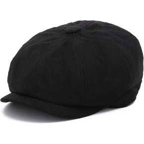 KUANG! Classic Flat Cap for Men Spring Summer Newsboy Hats Cabbie Cap Driving Scally Adjustable in Saudi Arabia