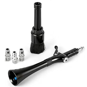 موديل جديد 2026 منفضة غبار الهواء ذات الضغط العالي - أداة تفصيلية احترافية للسيارة الداخلية والمنزل والإلكترونيات - غبار قوي بجسم معدني مريح وموصل سريع قياسي in Kuwait