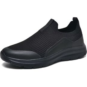 حذاء TIOSEBON الرجالي سهل الارتداء للمشي الكاجوال مع دعم قوس تقويم العظام، أحذية رياضية شبكية مريحة خفيفة الوزن لالتهاب اللفافة الأخمصية، وتمارين الصالة الرياضية، والمشي لمسافات طويلة in Kuwait