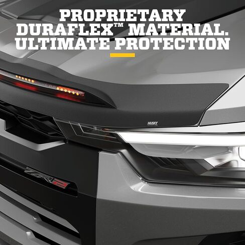 Husky Liners Aeroskin Lightshield PRO | Fits 2019-2026 Dodge Ram 2500/3500 (Excludes Sport Hood) | Low Profile Deflector/Bug Shield 1 pc.Black | 2820189 in Saudi Arabia