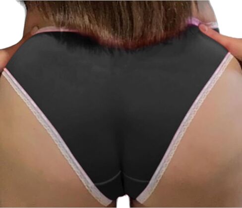 Knaughty Knickers Slide Into My Cockpit In To Cock Pit Crew Airline Travel Black and White Bikini Panties Adult Flirty Fun in Saudi Arabia