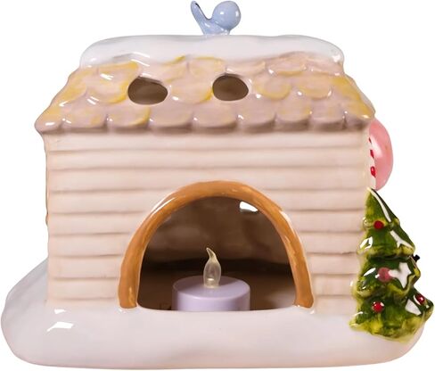 Strawberry Shortcake Snowflake Sweetness Candle House Created by Blue Sky Clayworks in Saudi Arabia